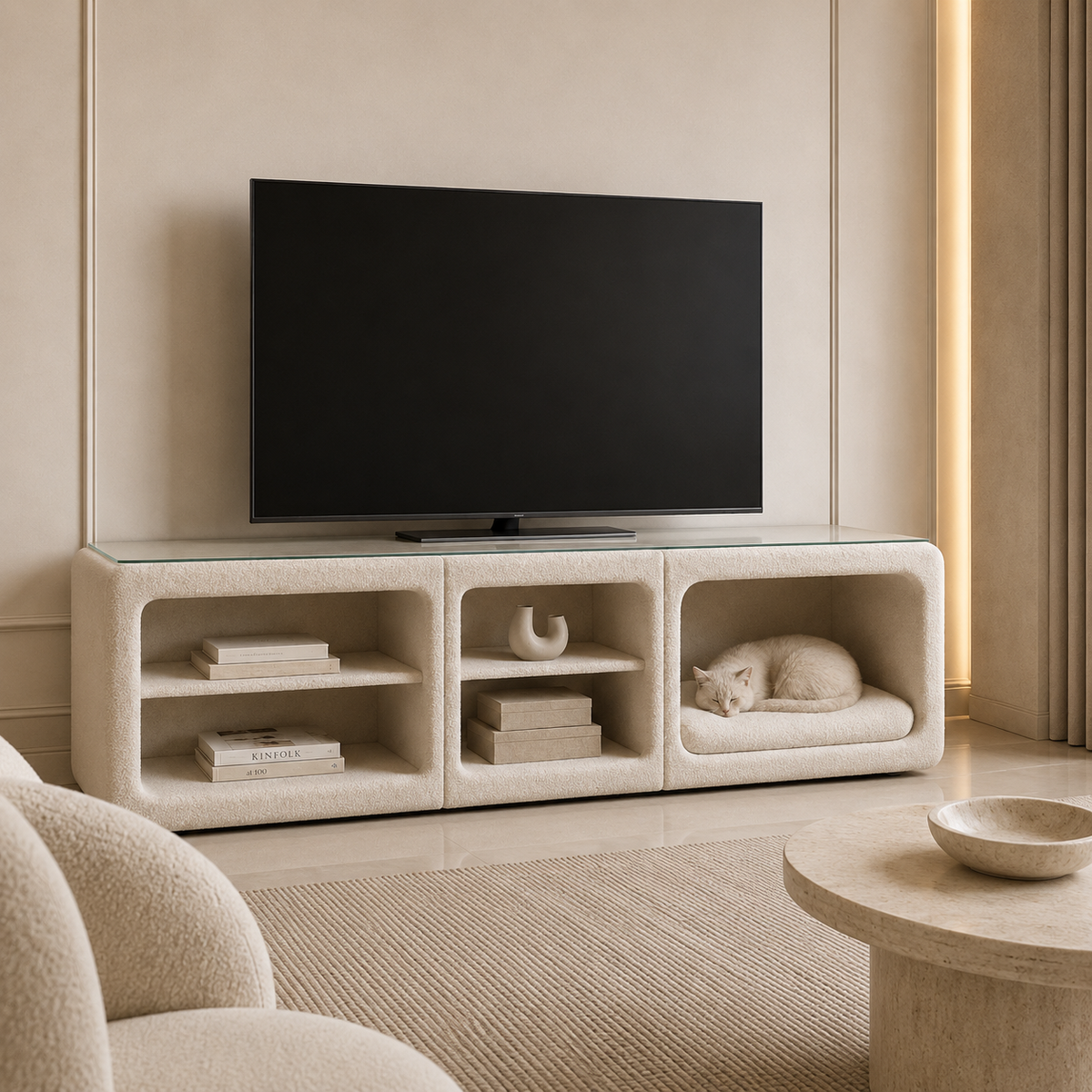 Aveline Pet Nook TV Console