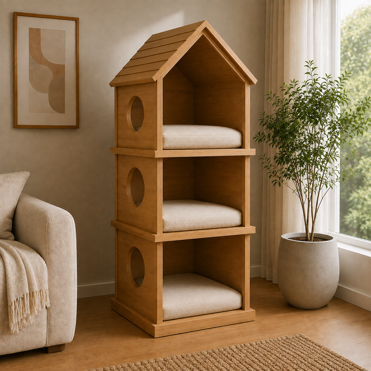 Haven Heights Multi-Level Cat House