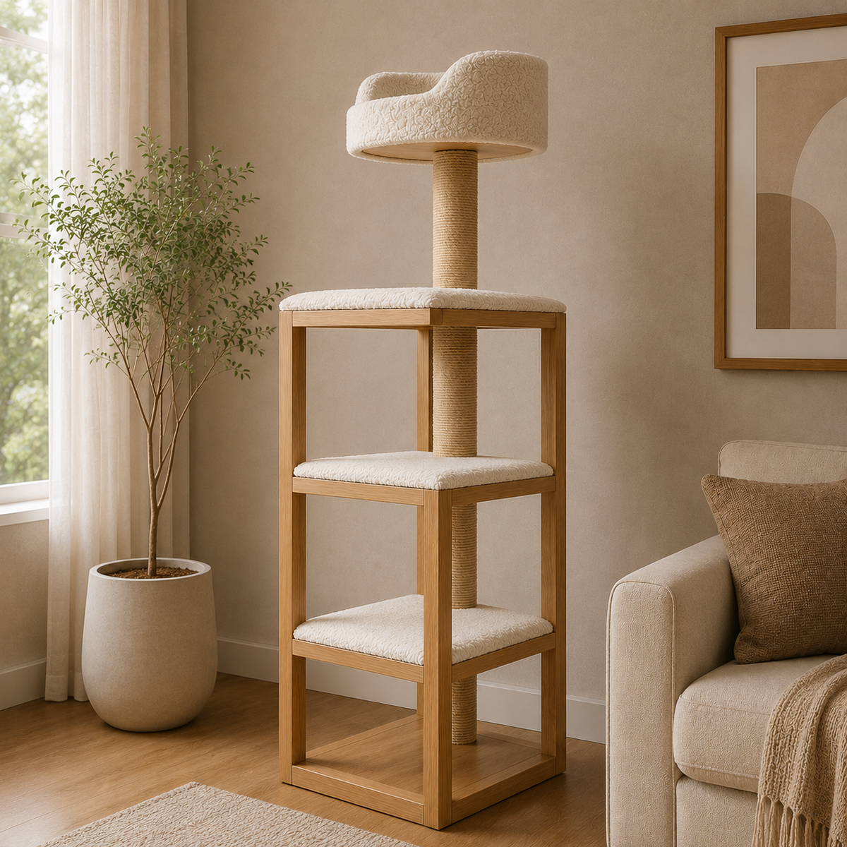 The Arlo Multi-Level Cat Tower