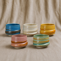 Artisan Ceramic Coffee Cup Gift Set (5pcs)