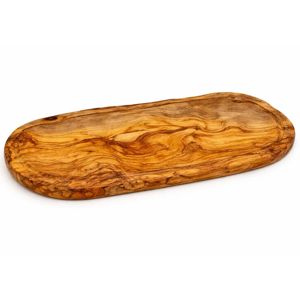 OLIVE WOOD CHOPPING BOARD 35CM