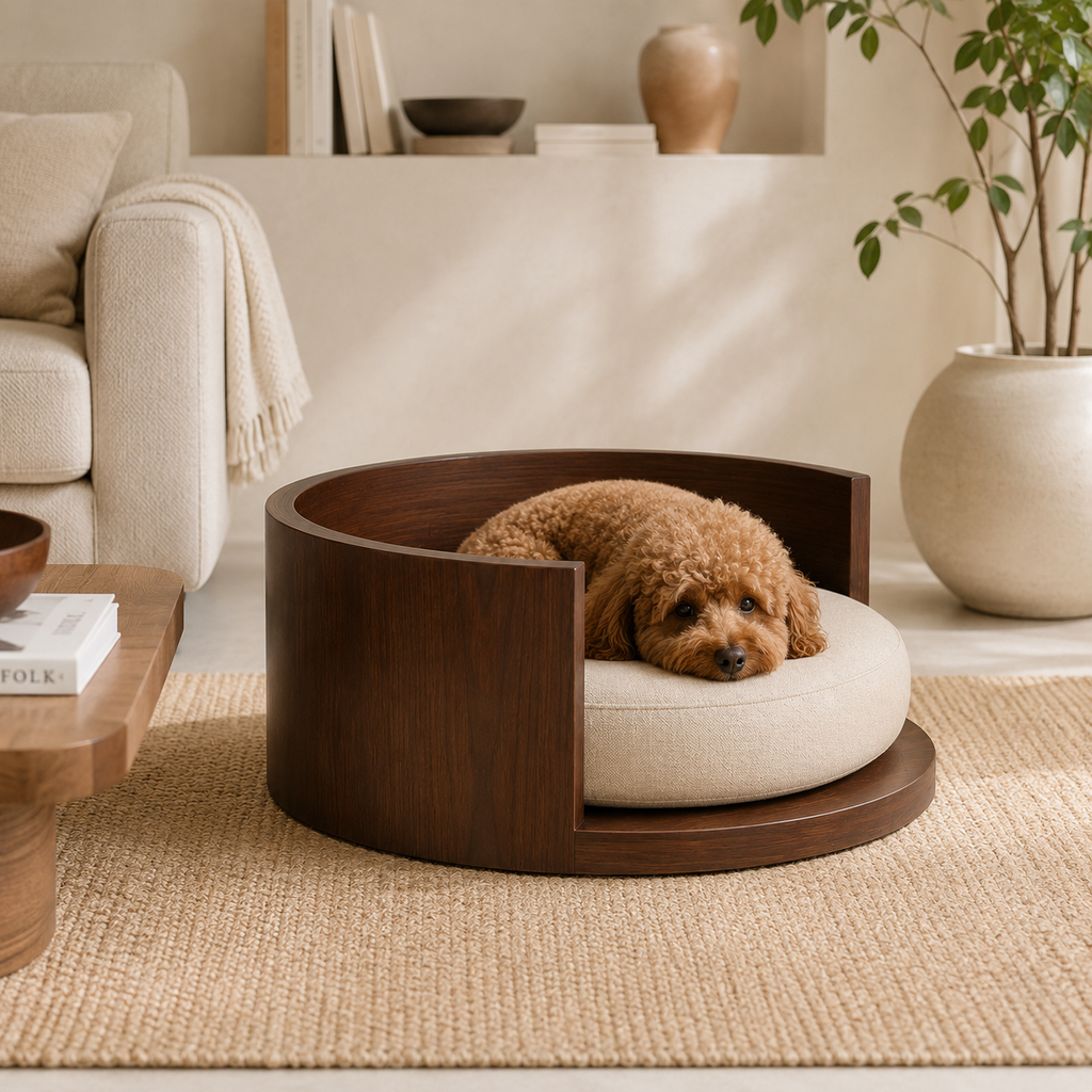 Luna Round Pet Bed Large
