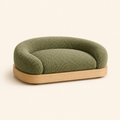CozyNest Plush Pet Sofa Bed