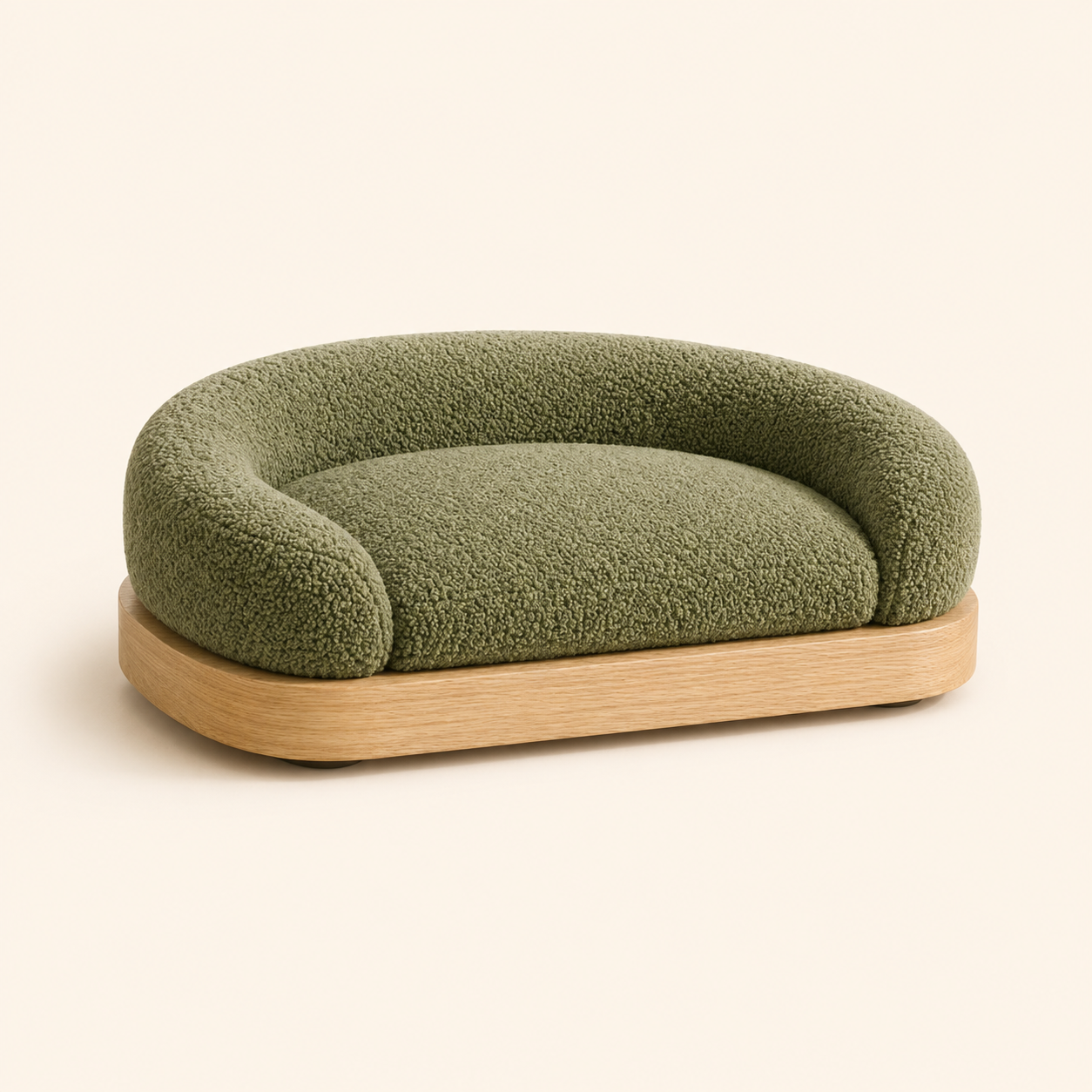 CozyNest Plush Pet Sofa Bed