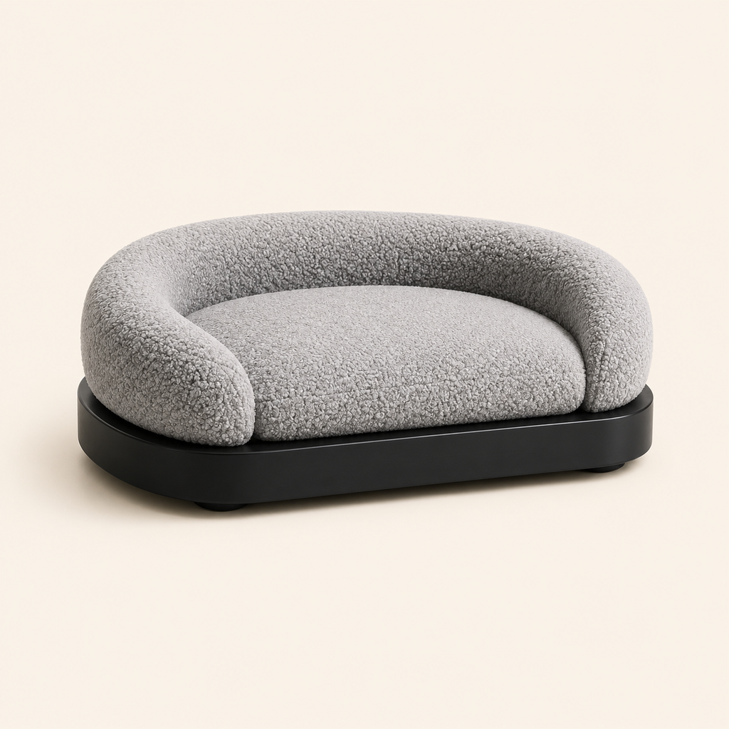 CozyNest Plush Pet Sofa Bed