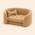 CozyCloud Plush Pet Sofa Bed
