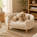 Haven Round Elevated Pet Bed