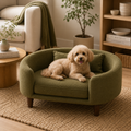Haven Round Elevated Pet Bed