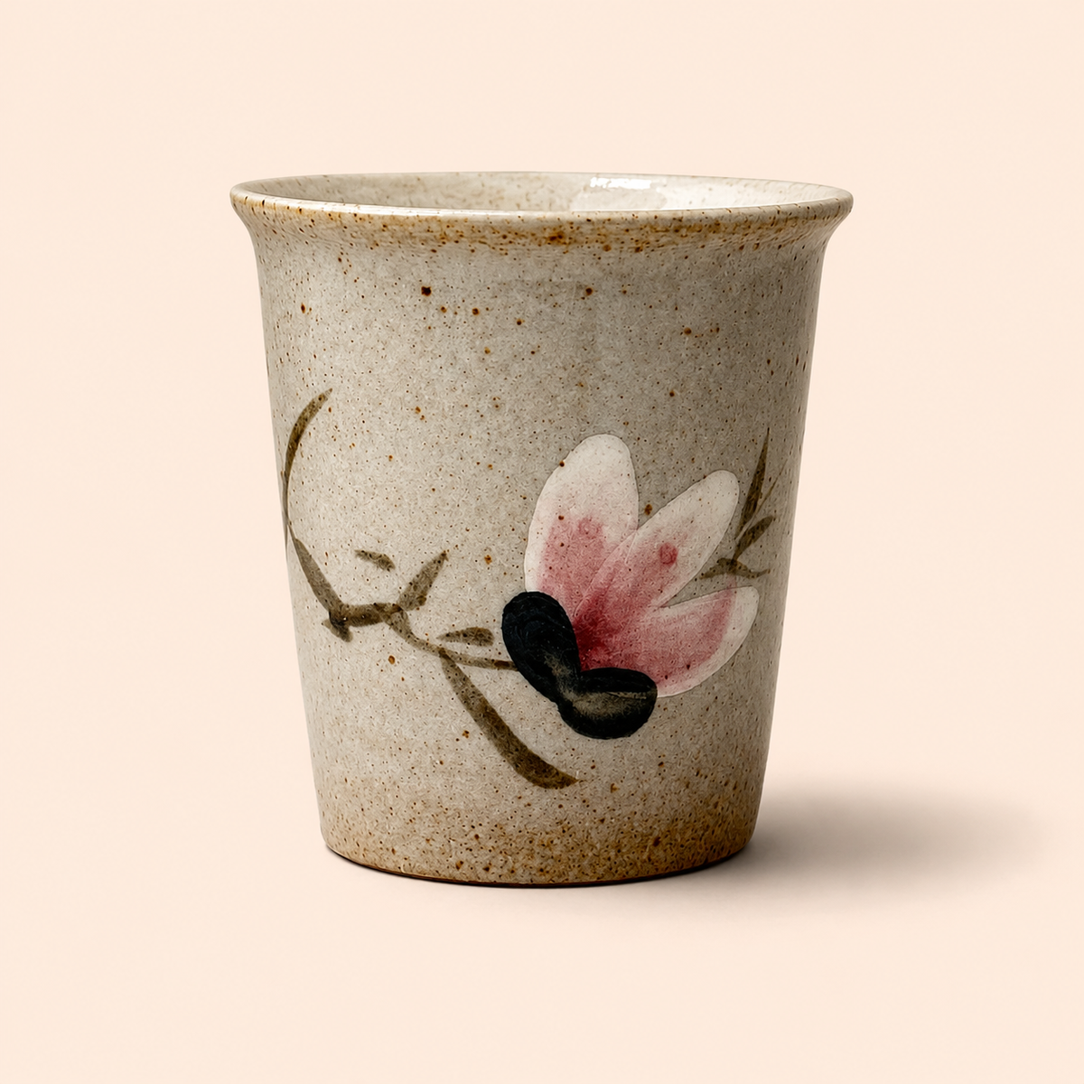 Handmade Little Plum Blossom Medium Cup
