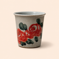 Handmade Red Rose Mini Cup