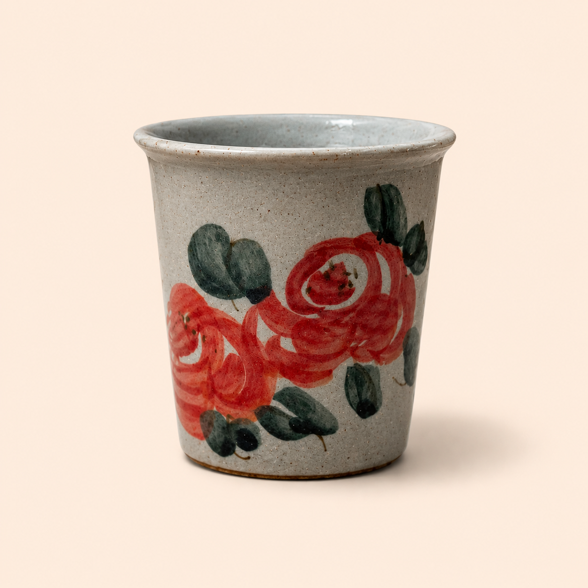 Handmade Red Rose Mini Cup