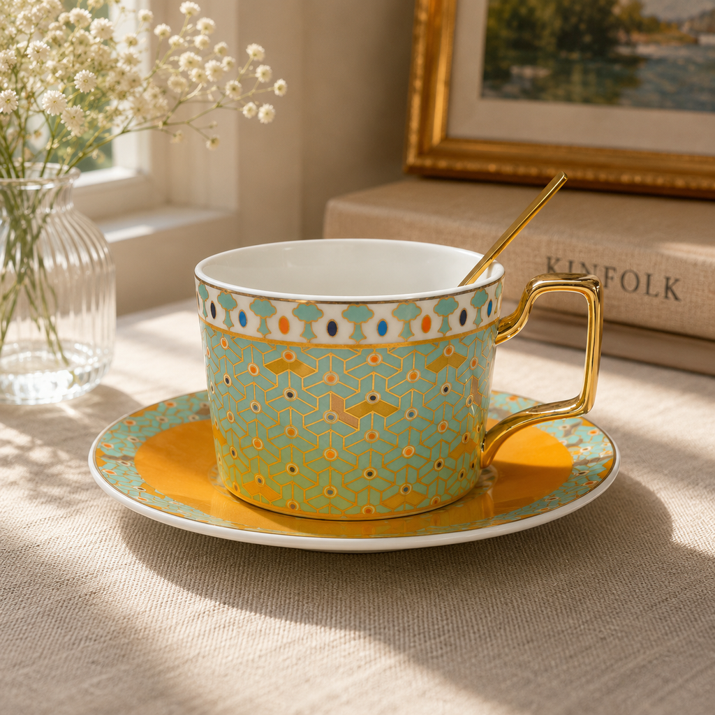 Green Palace Feast Coffee Cup