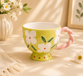 Handmade Jasmine Breakfast Cup (420ml)