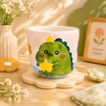 Handmade Dino Star Gourd Cup (200ml)