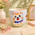 Handmade Happy Tabby Gourd Cup (200ml)