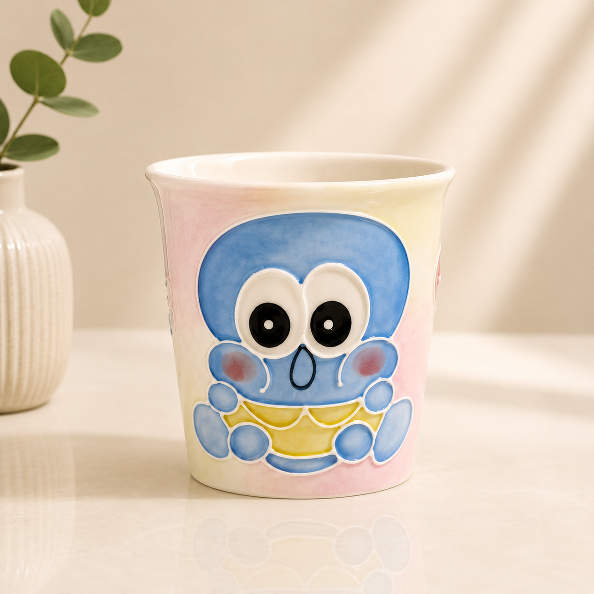 Handmade Shy Octopus Mini Cup
