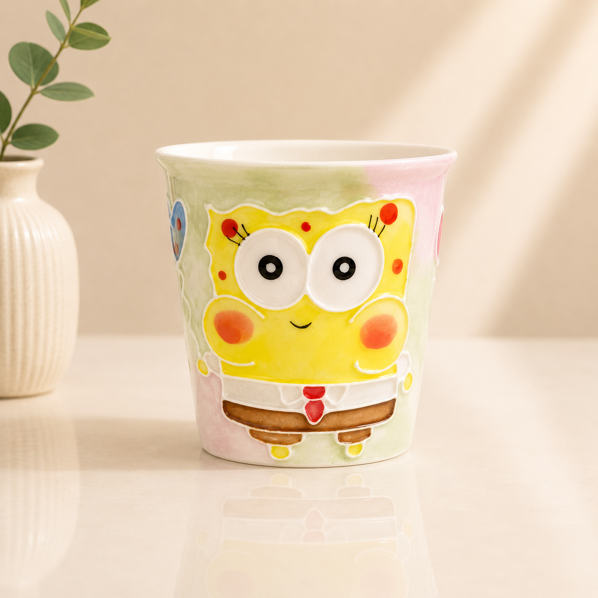 Handmade SpongeBob Mini Cup