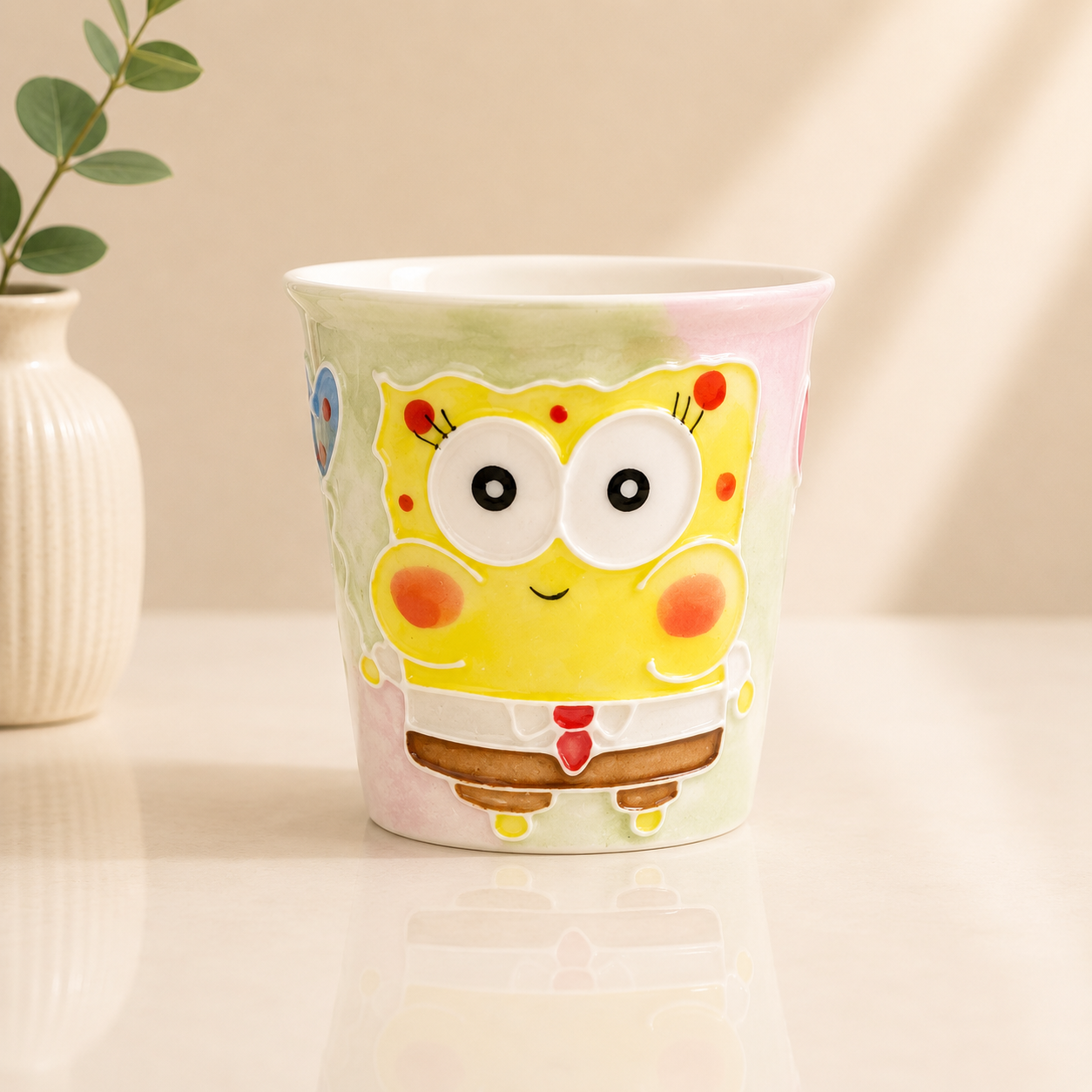 Handmade SpongeBob Mini Cup (100ml)