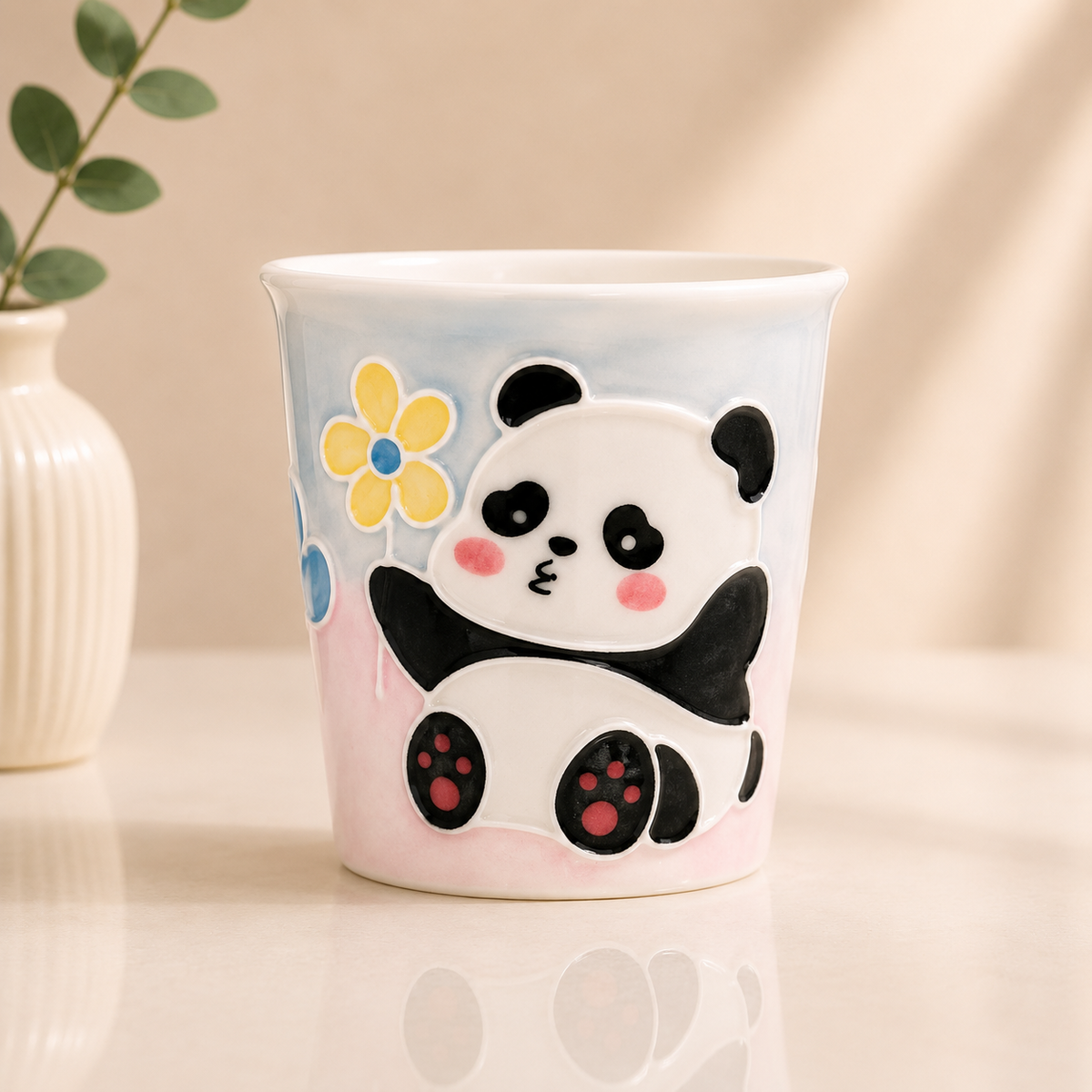Handmade Panda Mini Cup