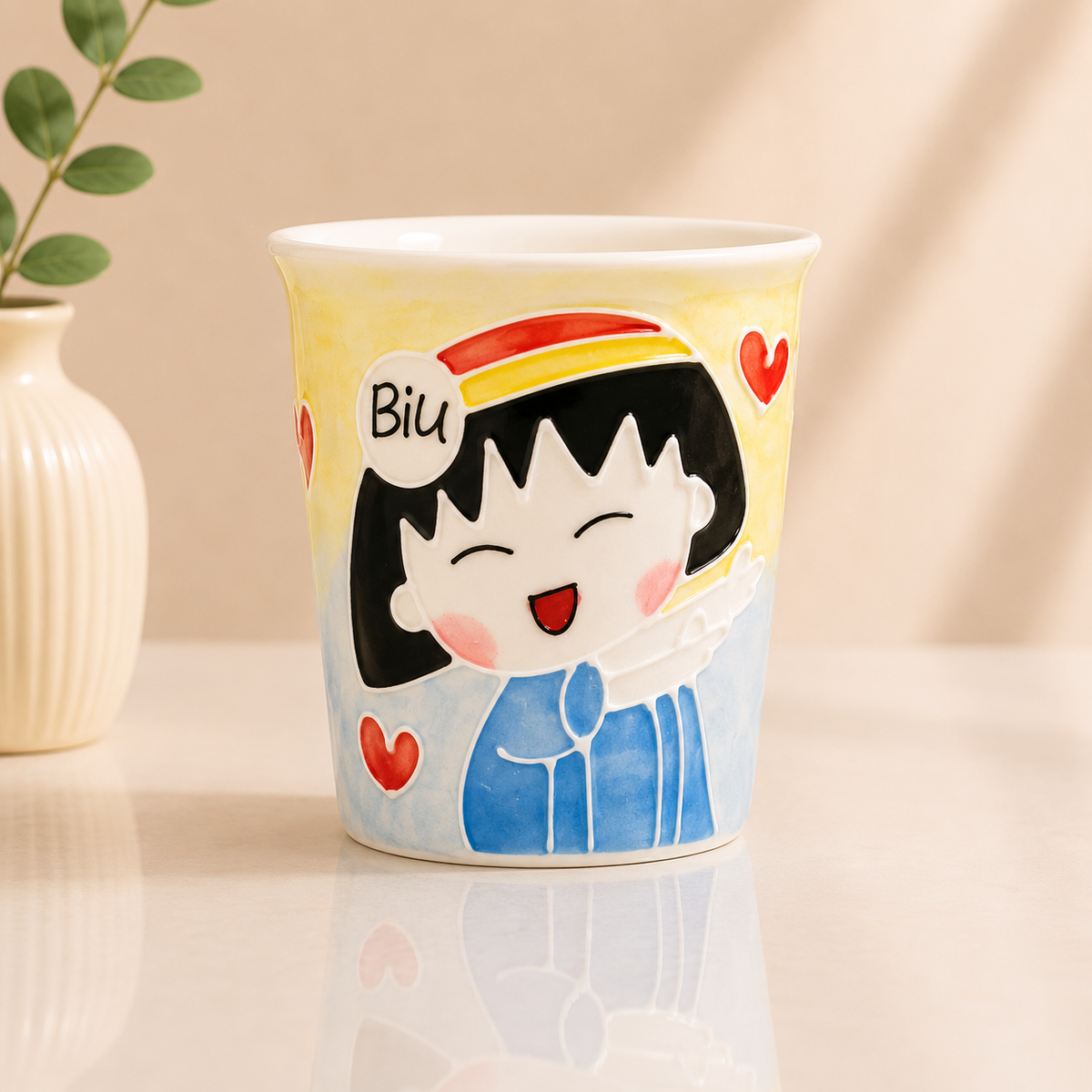 Handmade Maruko Mini Cup