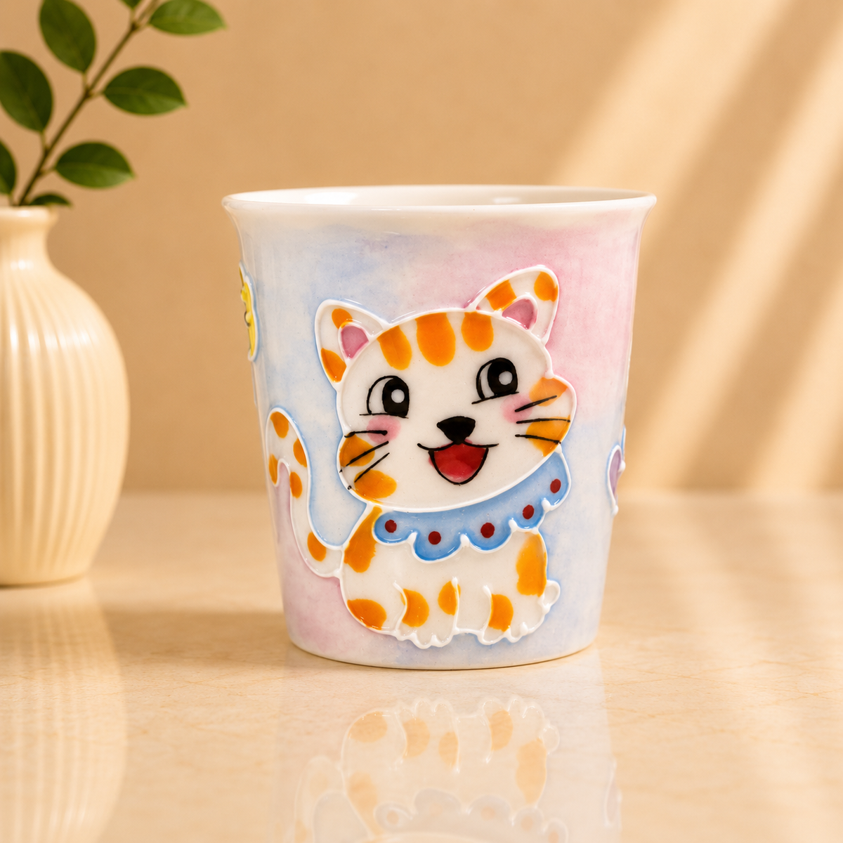 Handmade Kitty Mini Cup