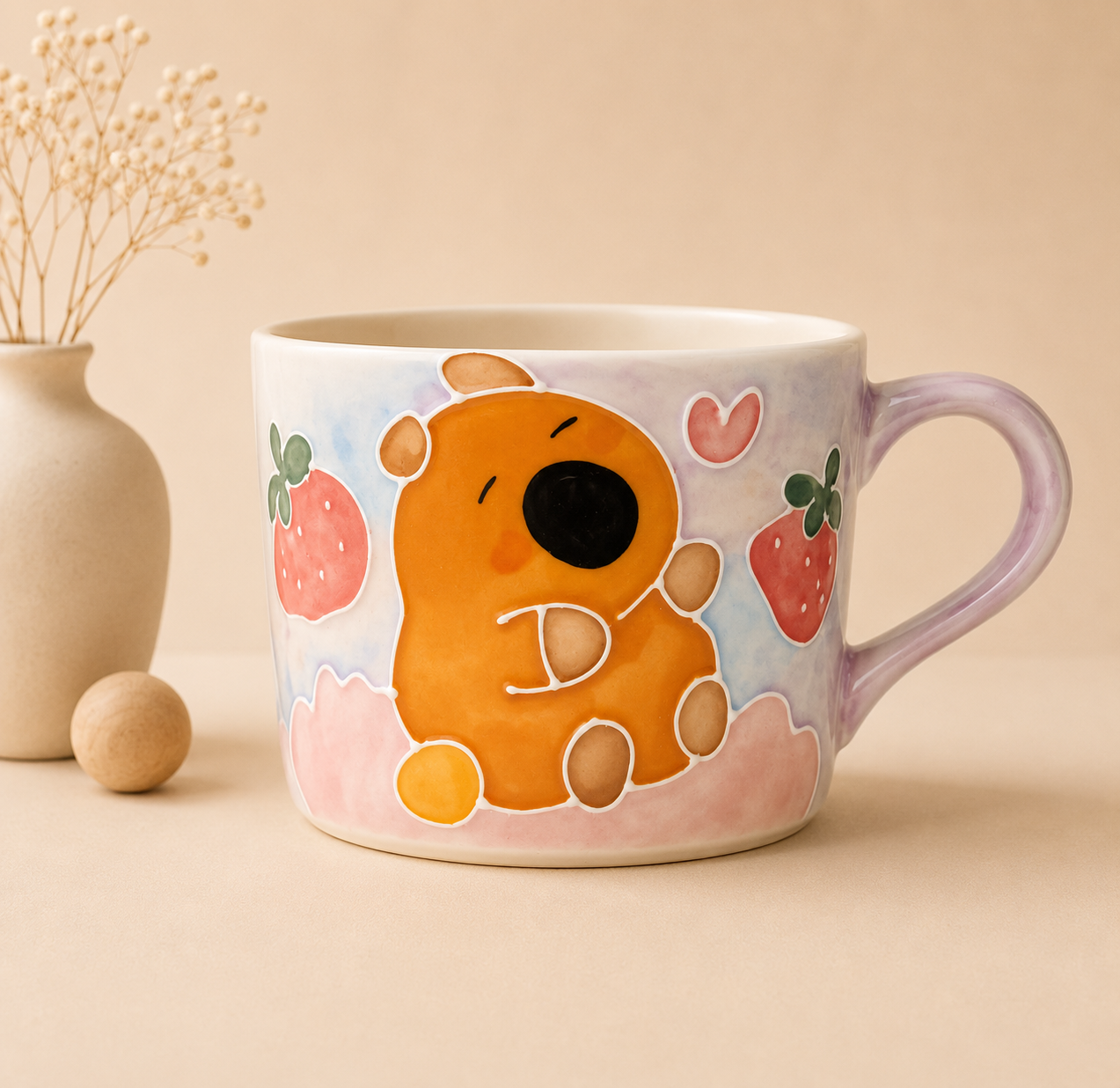 Handmade Koala Mug with Handle (200ml)