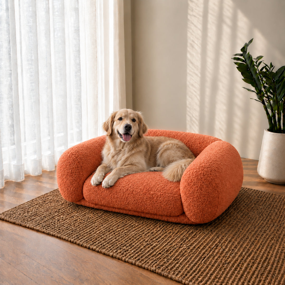 Cloud Boucle Dog Sofa Bed