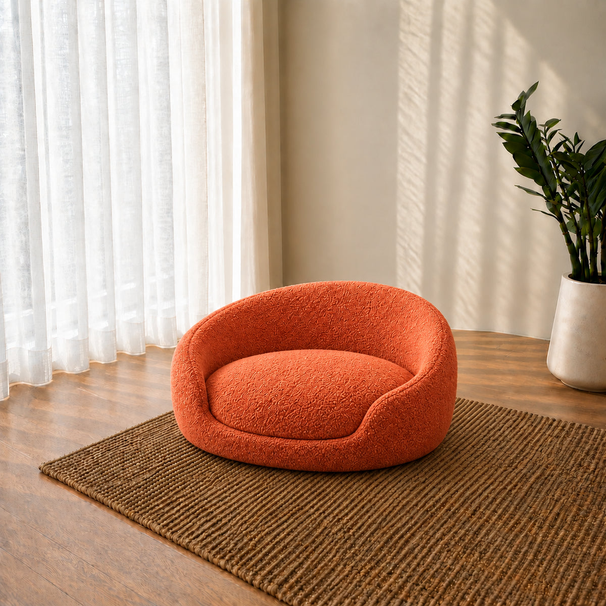 The Nest Boucle Pet Bed