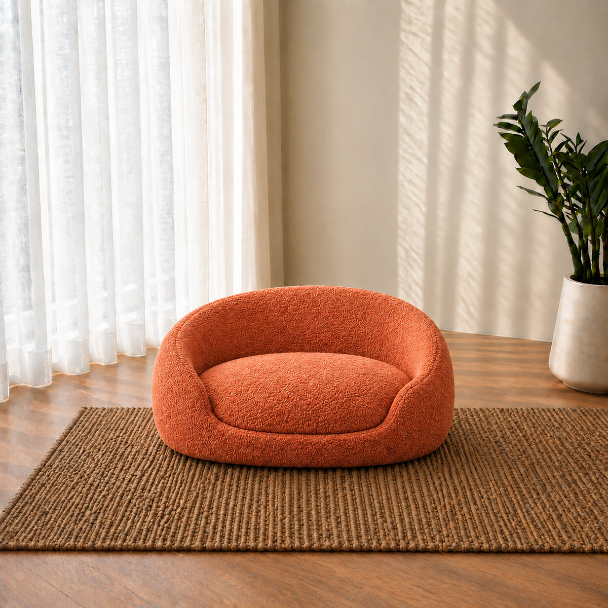 The Nest Boucle Pet Bed
