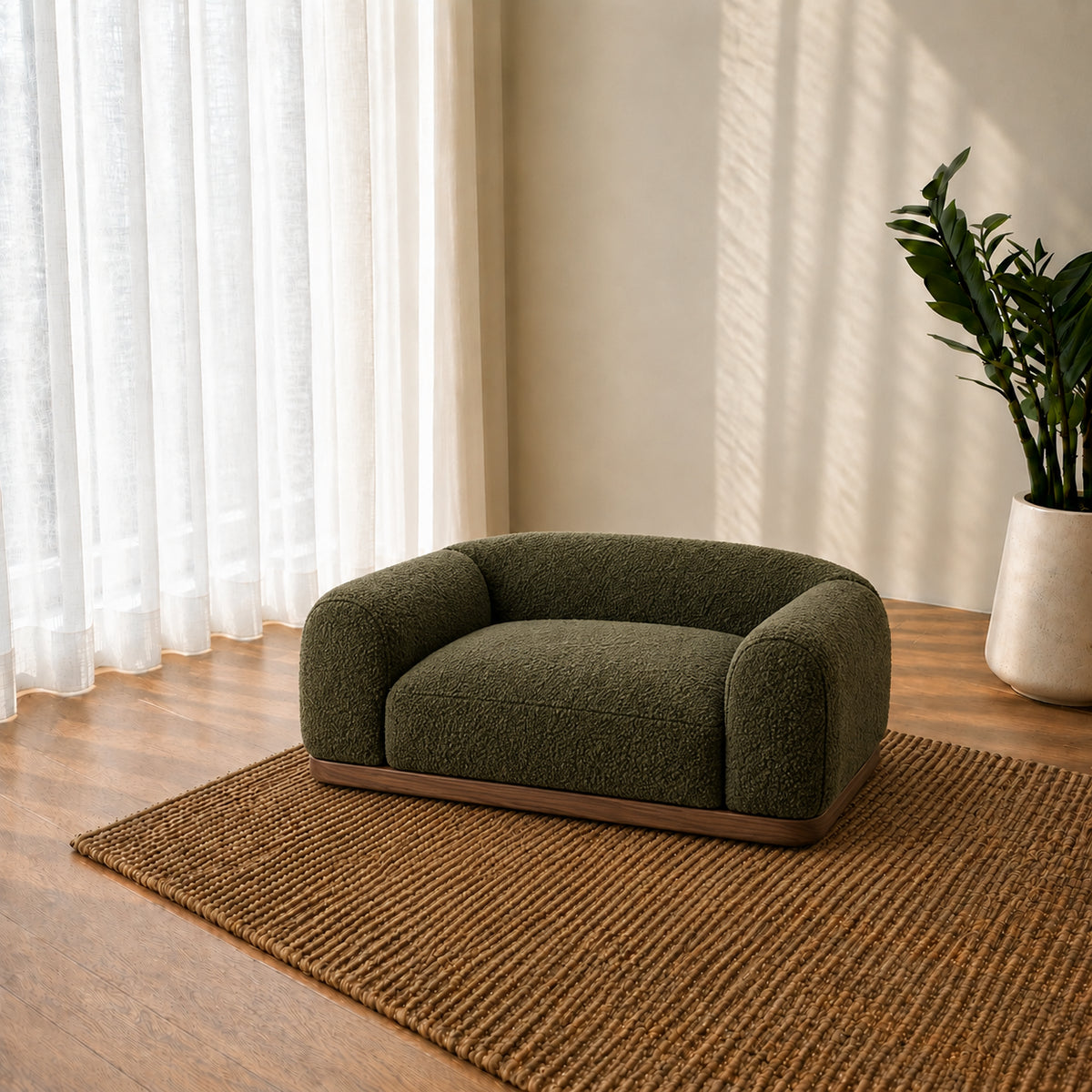 The Loft Boucle Pet Sofa