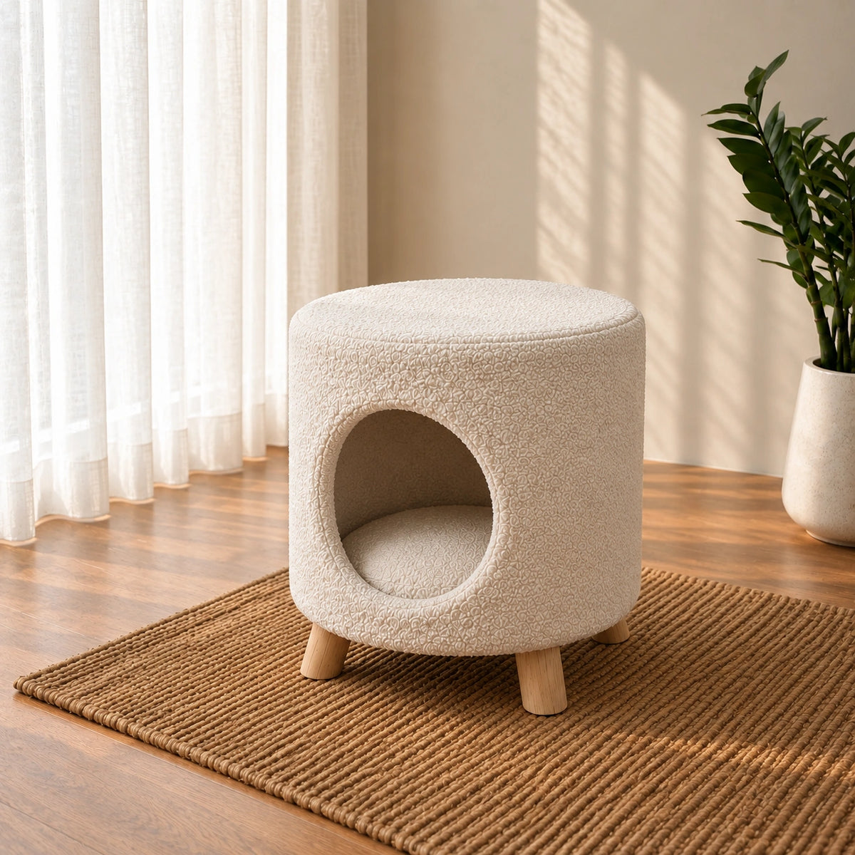 Nook Pet Hideaway Pouf