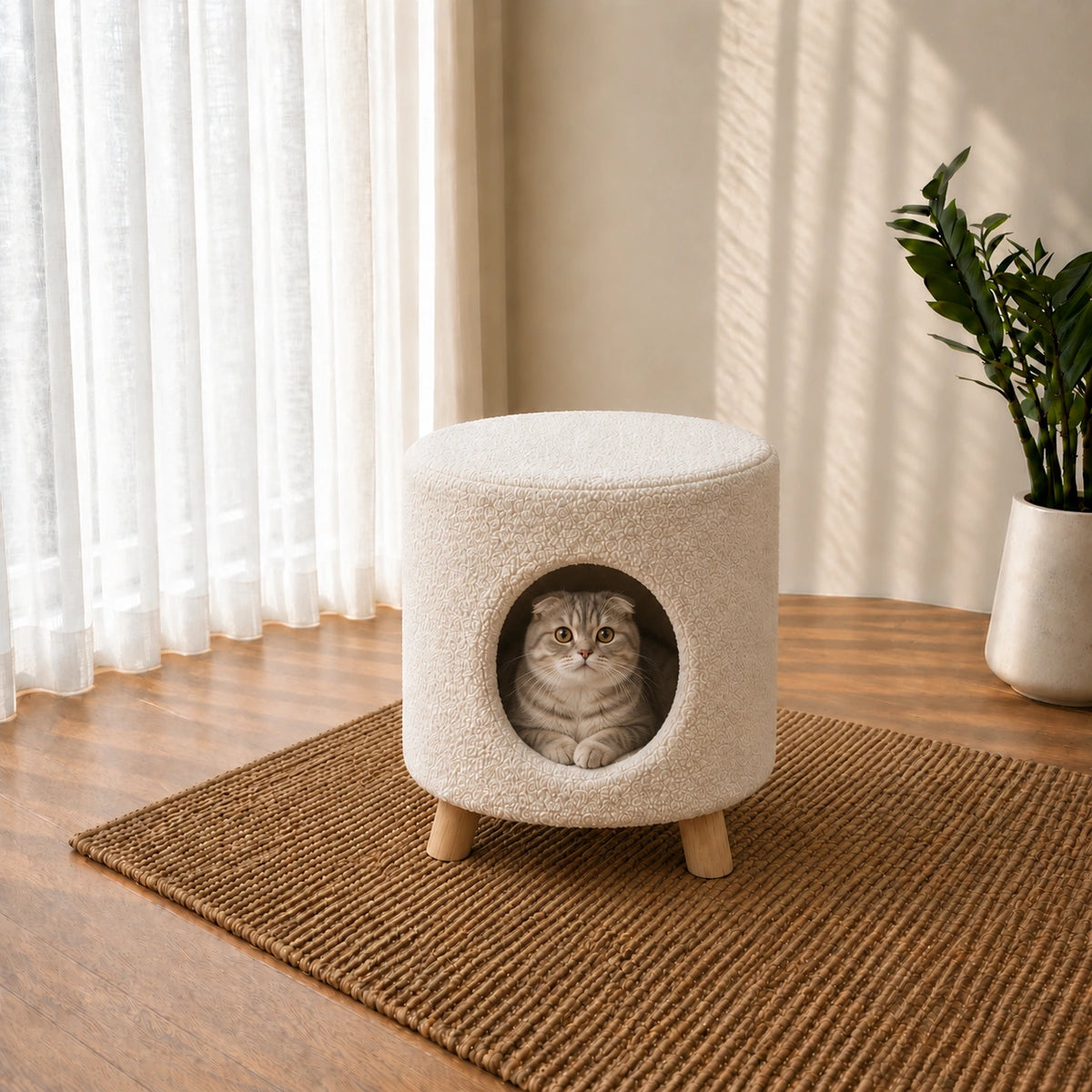 Nook Pet Hideaway Pouf