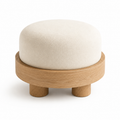 Nordic Entryway Round Stool (38.5 x 50 cm)