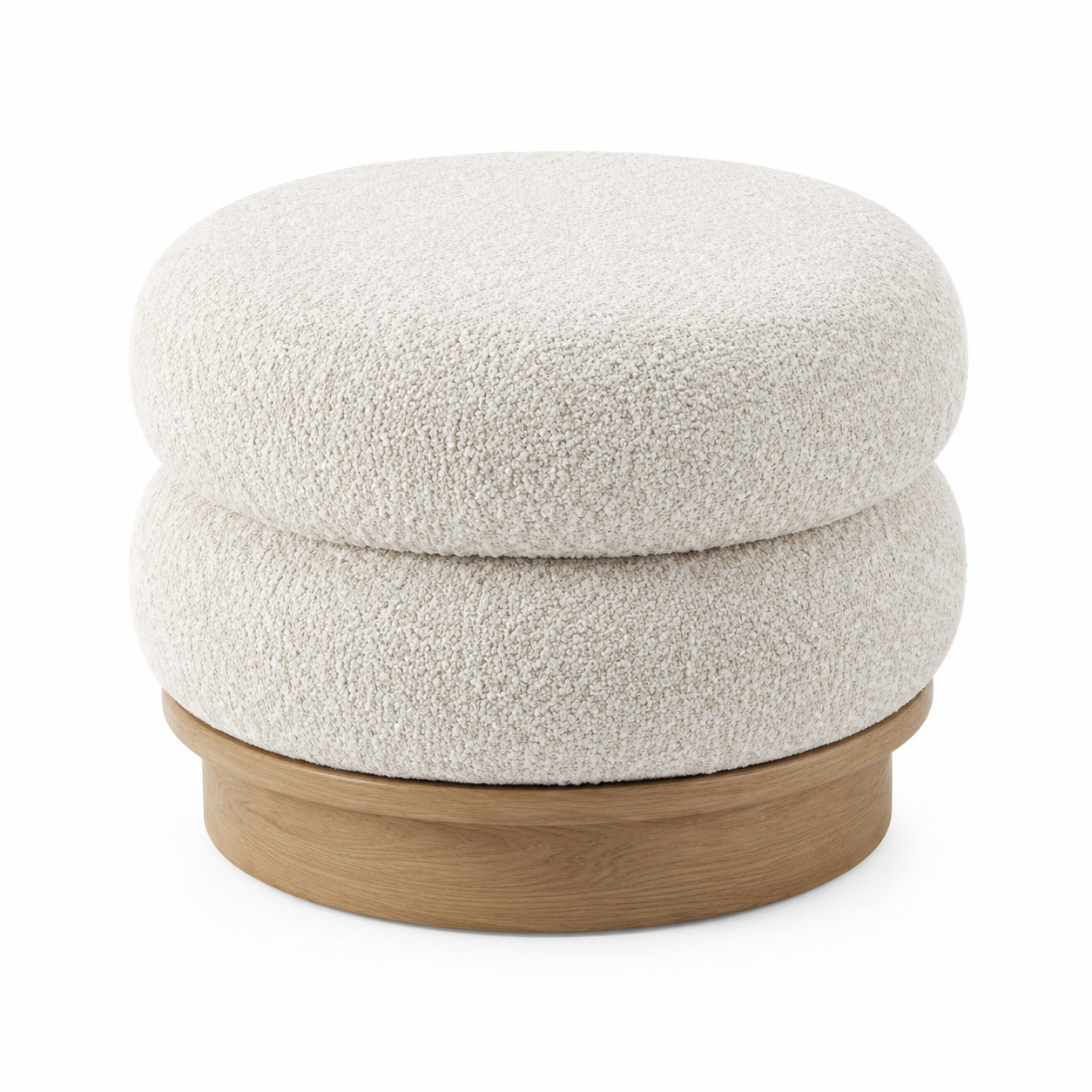 Scandi Round Pouf (60 x 45 cm)