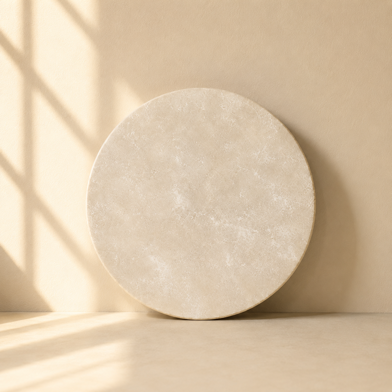 Round Marble Serving Plate (35 cm)