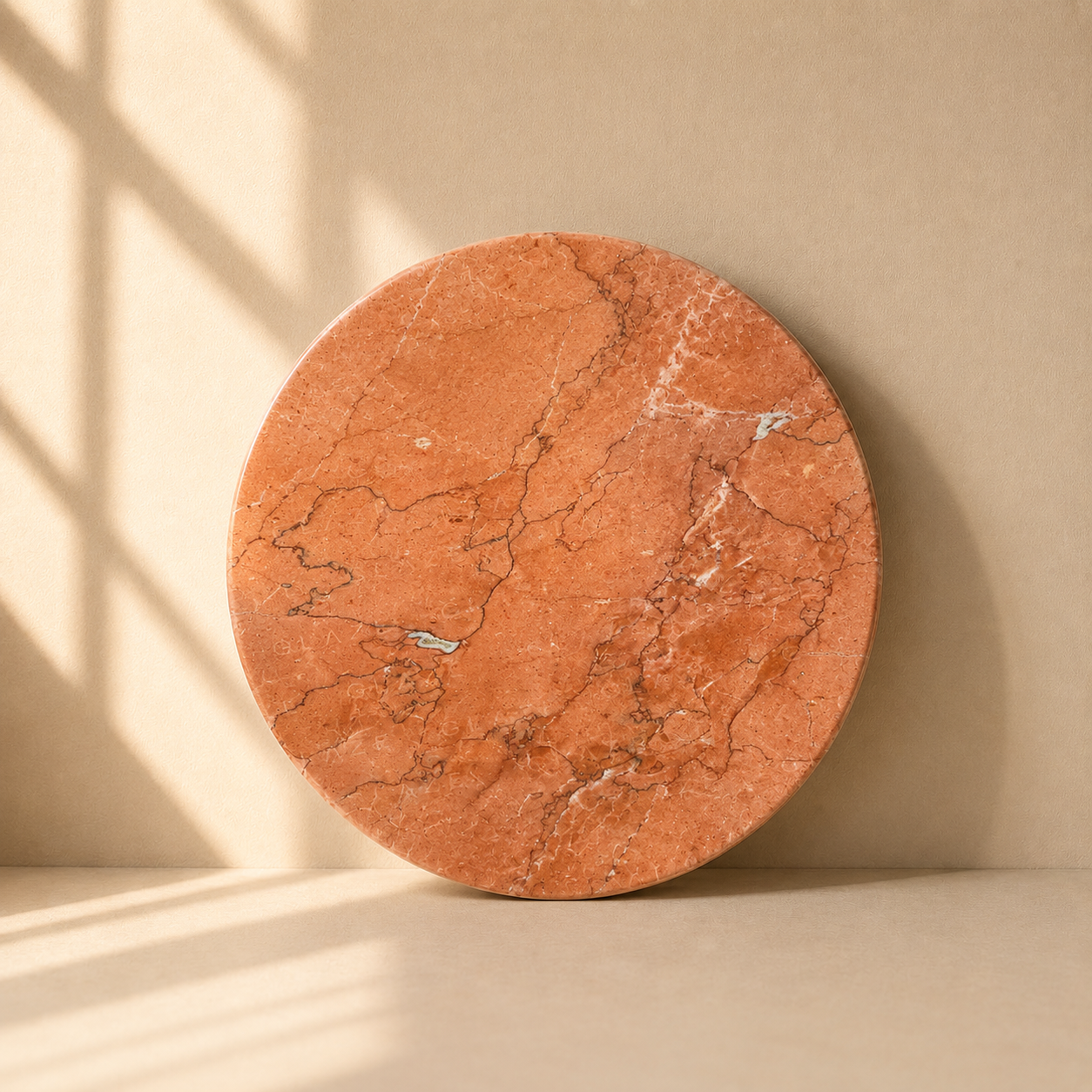 Round Marble Serving Plate (35 cm)