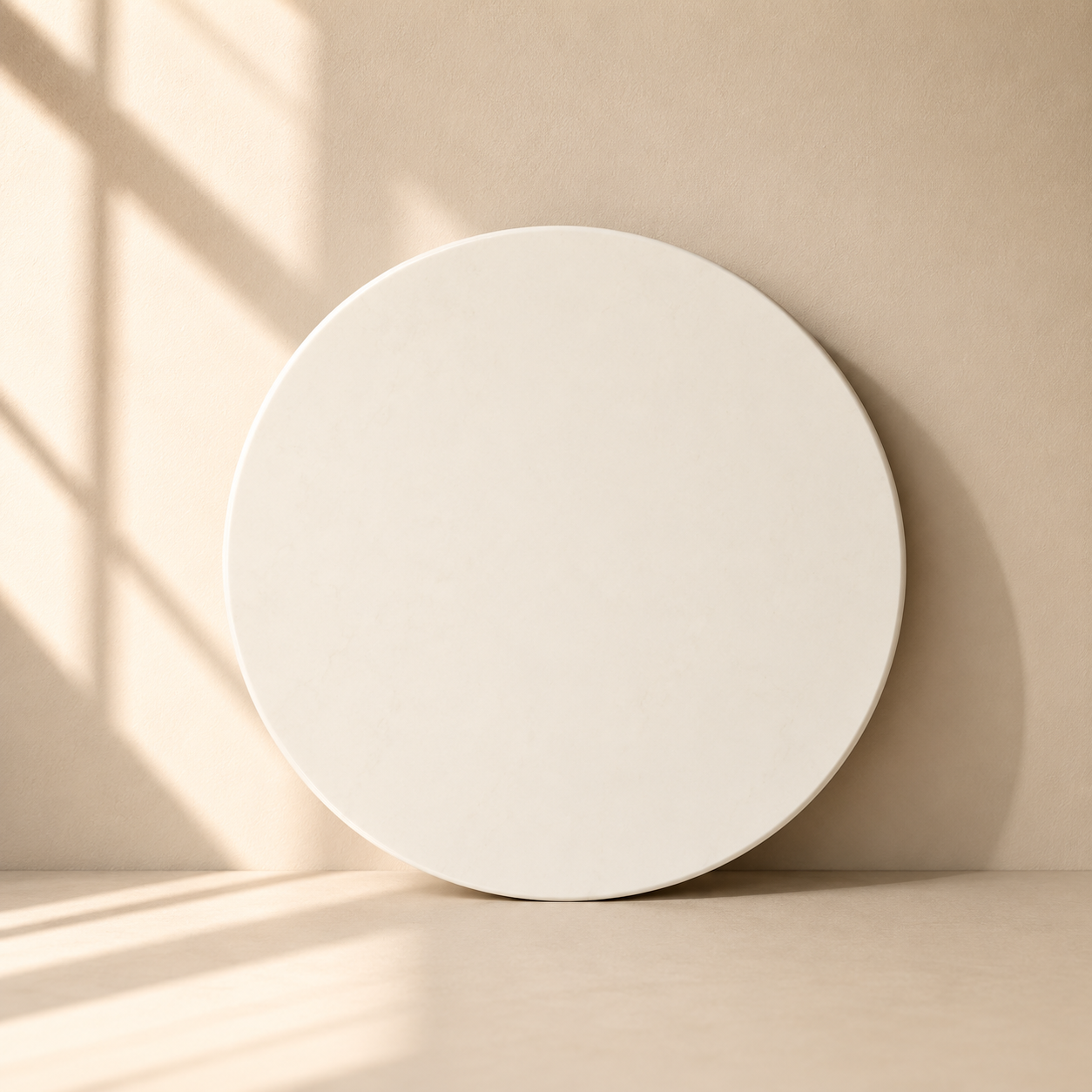 Round Marble Serving Plate (35 cm)