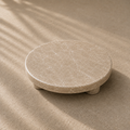 Round Marble Display Platform with Feet (30 cm)