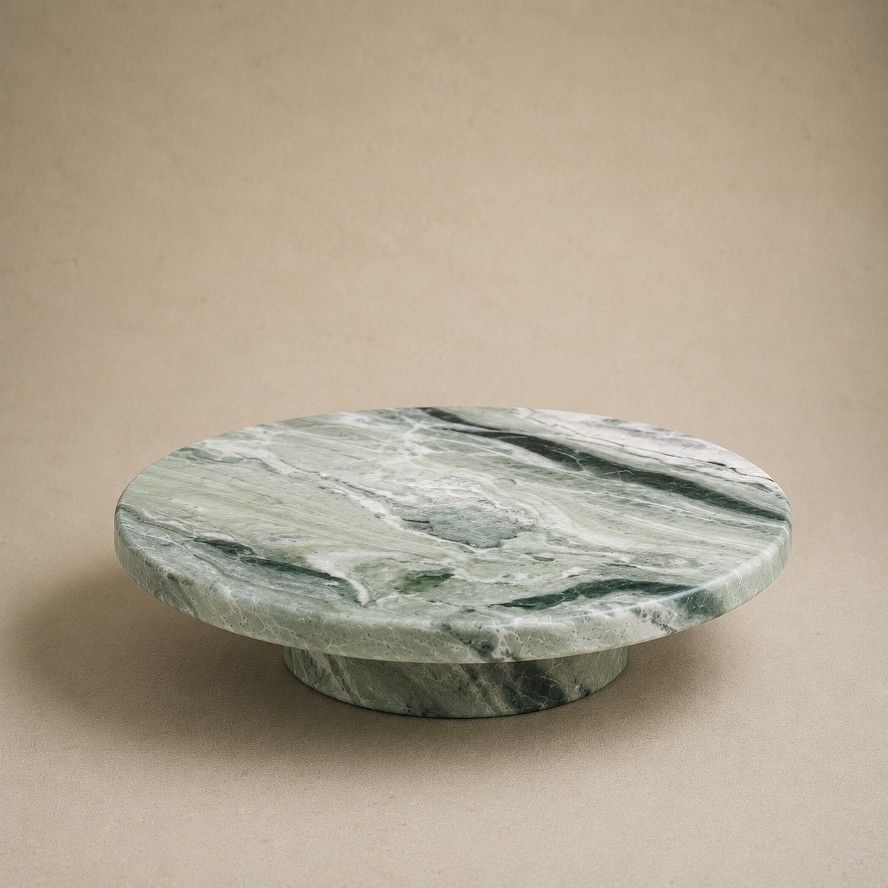 Round Marble Pedestal Stand (25 cm)