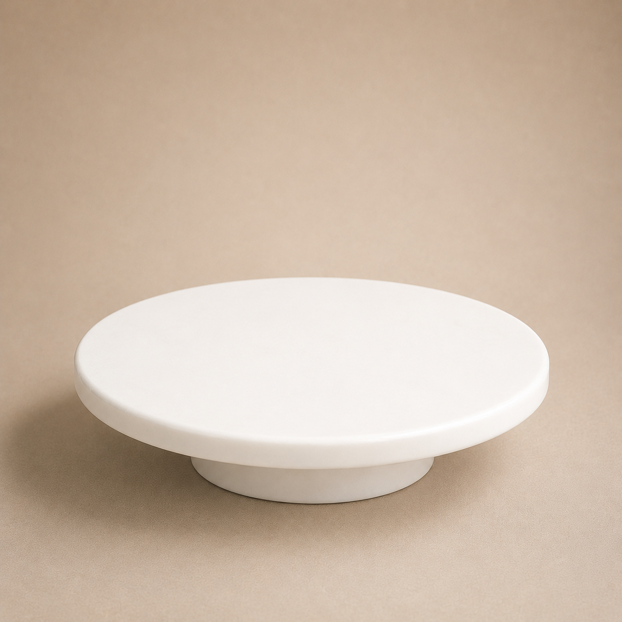 Round Marble Pedestal Stand (25 cm)
