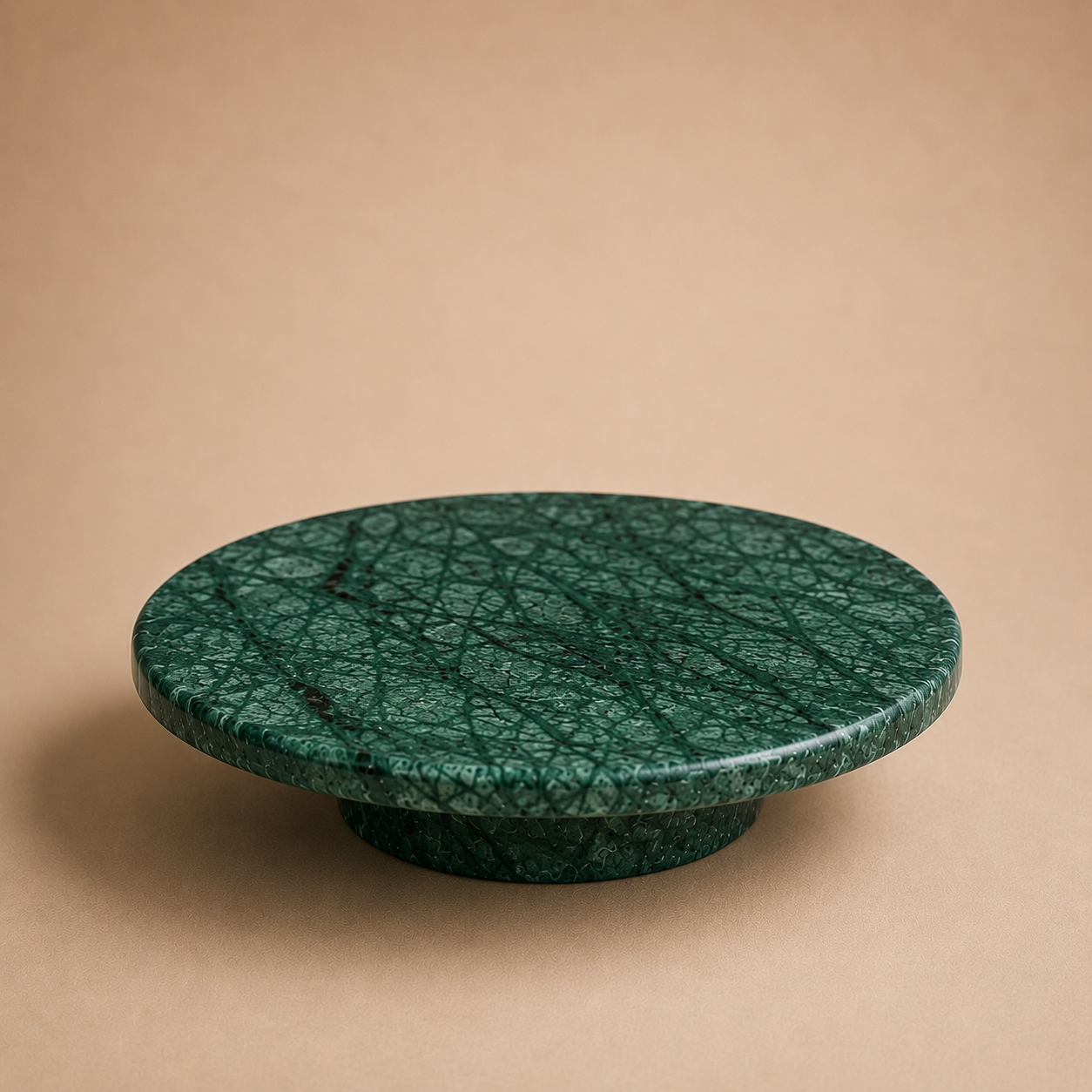 Round Marble Pedestal Stand (25 cm)