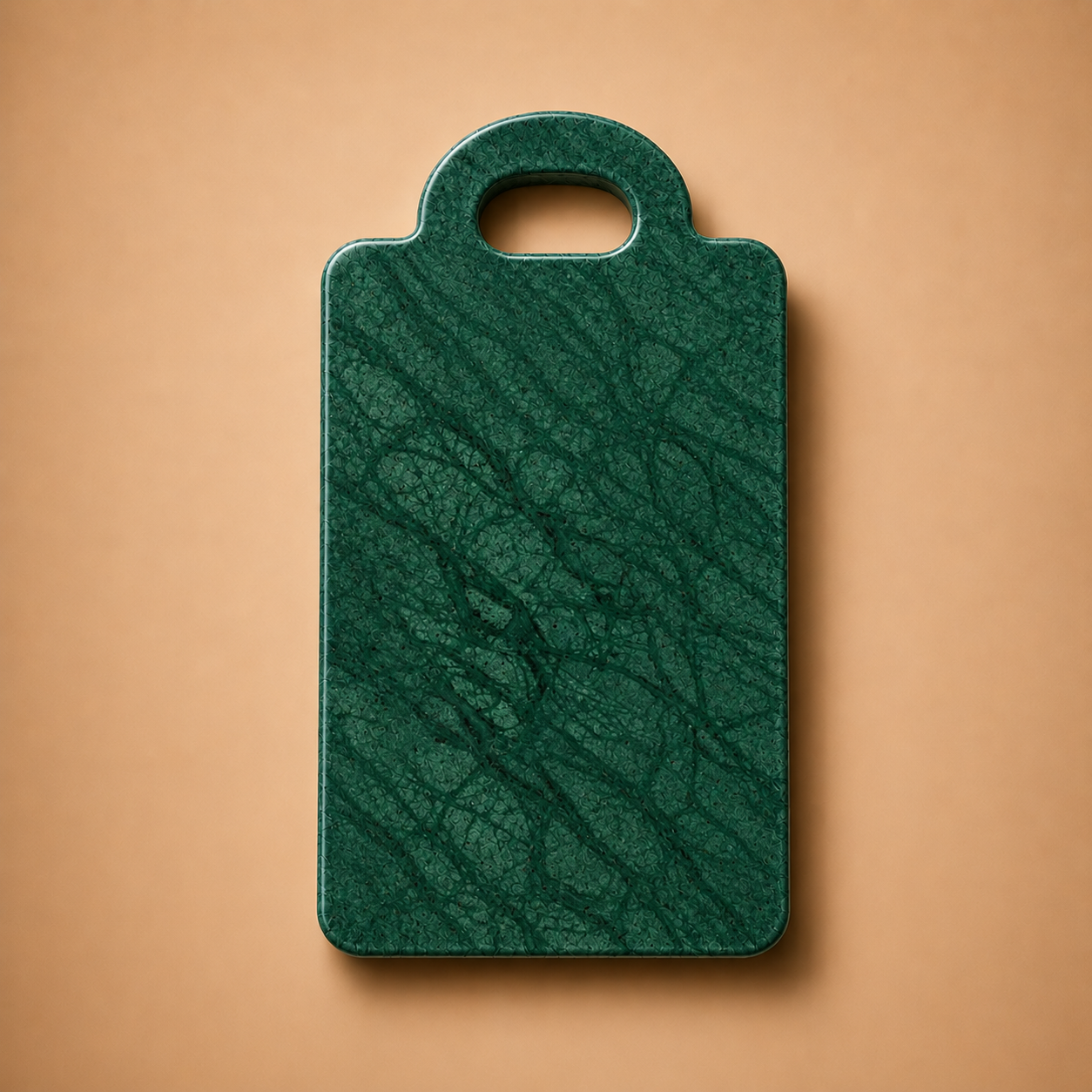 Marble Serving Board with Handle (25x35 cm)