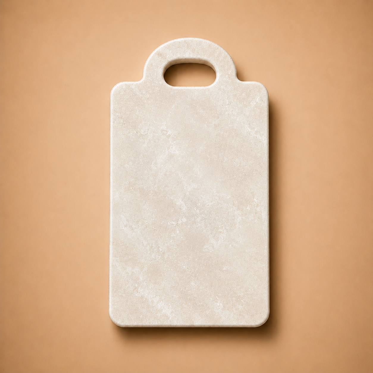 Marble Serving Board with Handle (25x35 cm)
