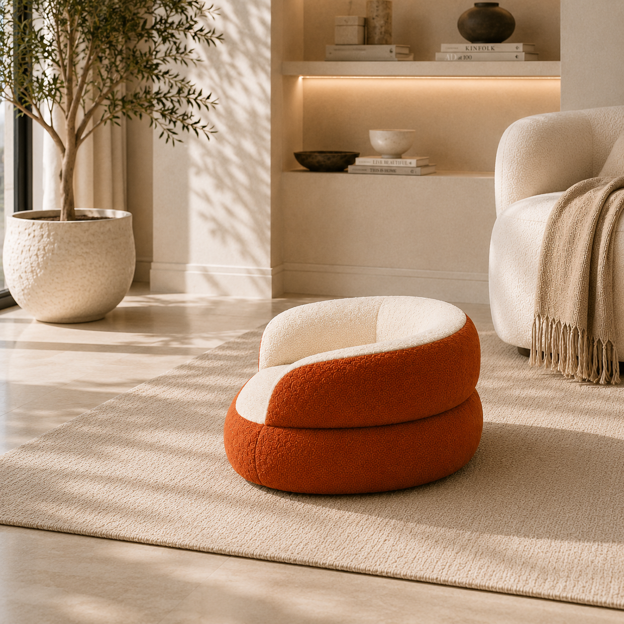 CloudNest Plush Pet Sofa