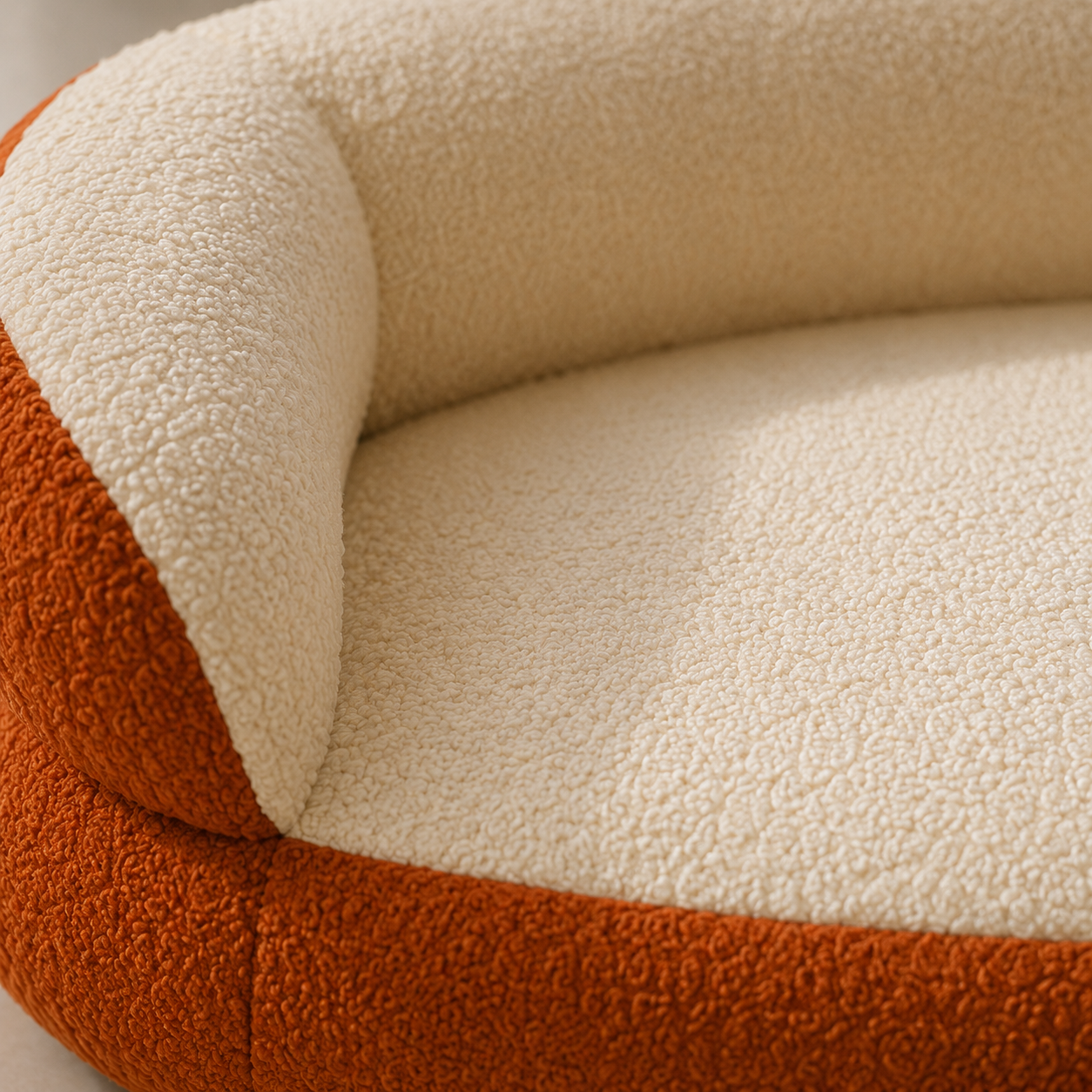 CloudNest Plush Pet Sofa