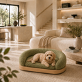 CozyNest Plush Pet Sofa Bed