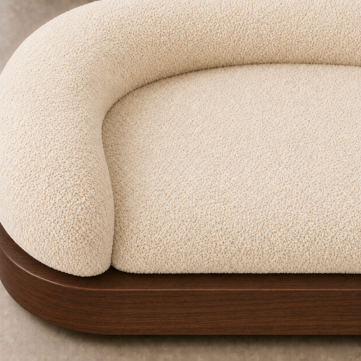 CozyNest Plush Pet Sofa Bed