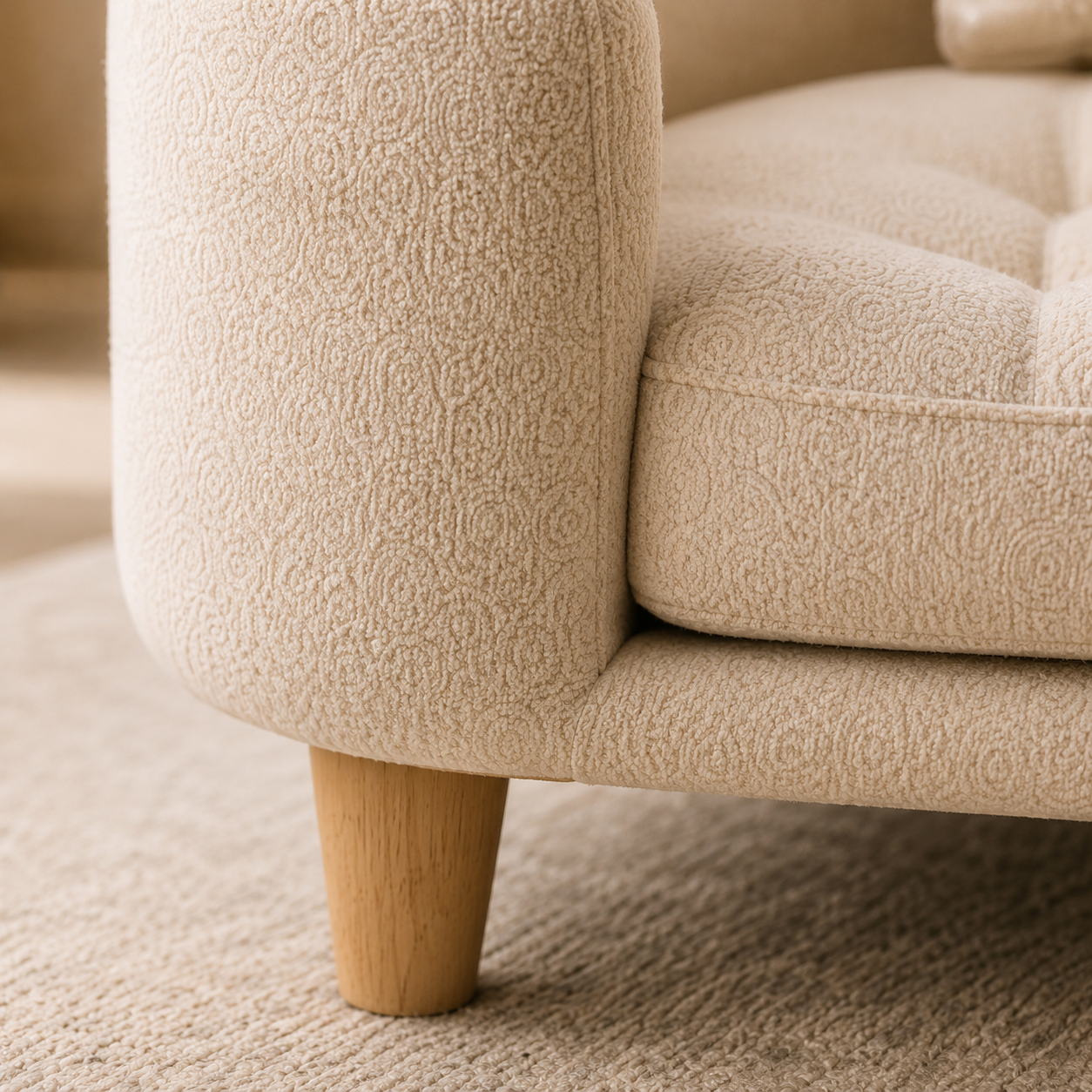 Haven Round Elevated Pet Bed
