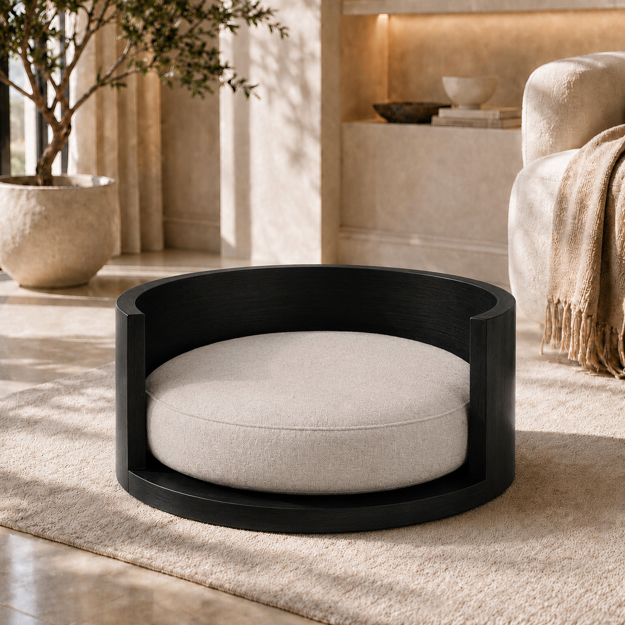 Luna Round Pet Bed