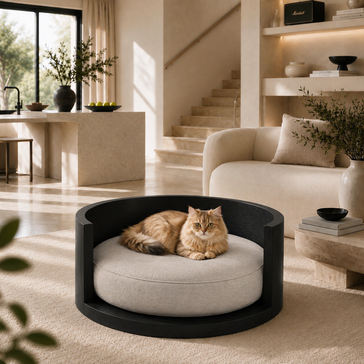 Luna Round Pet Bed